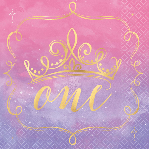 Disney Princess OUAT H-S 1stB+ DAY L/Napkin - 16pk