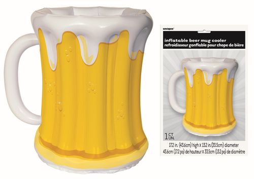 INFLATABLE BEER MUG COOLER