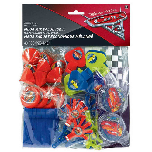 Cars 3 Mega Mix VP Fav 48pk