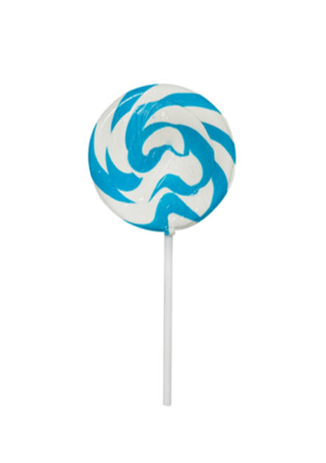 Mega Swirl Pop Blue 85g INN