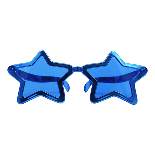 *JUMBO STAR GLASSES-BLUE