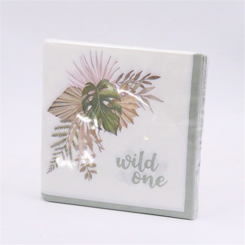 *20PK 2PLY NAPKINS - WILD ONE