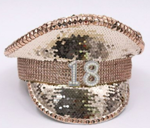 *18 SEQUIN HAT