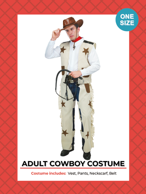 Adult Cowboy Costume (A0068)