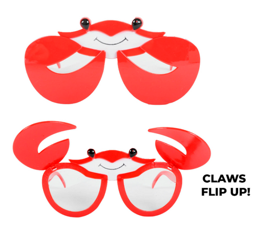 Party Glasses Crab