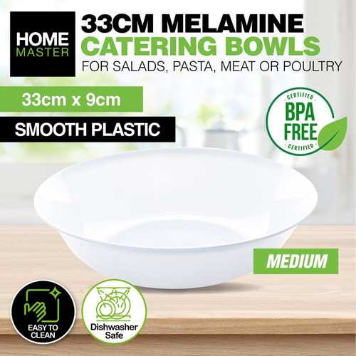 Melamine Bowl Salad Medium 33cm x33cm