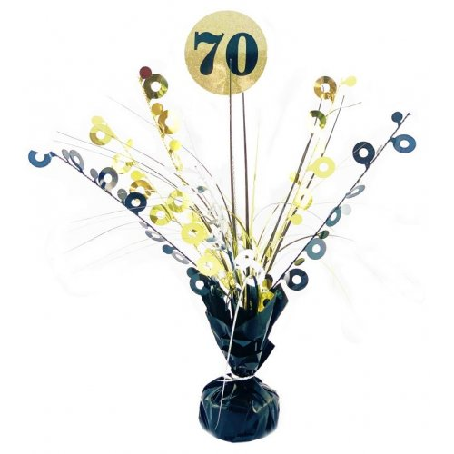 CENTREPIECE BLACK/GOLD #70