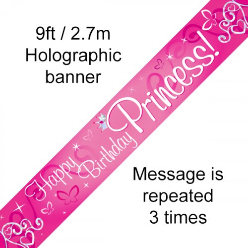 BANNER 2.7M BDAY PRINCESS