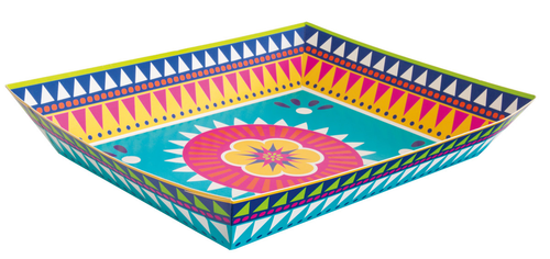 BOHO FIESTA PAPER SNACK TRAY