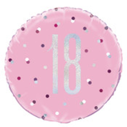 PINK 18" FOIL PKG - 18