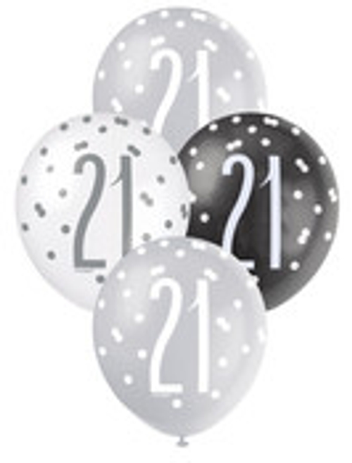 6 X 12" BLNS - BLK SVR WTE ASST 21 6 X 12" BLNS - BLK SVR WTE ASST 21