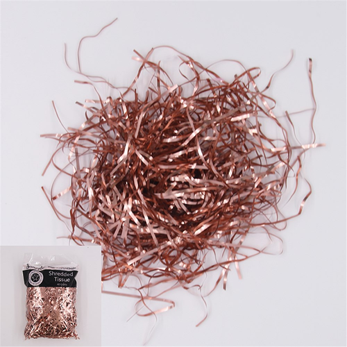 *40g Rose Gold Shredded Paper