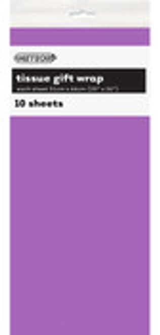 10 TISSUE SHEETS - PRETTY PURPLE