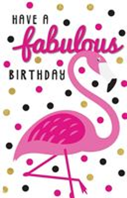 CARD PREMIUM BD FEMALE GEN Flamingo