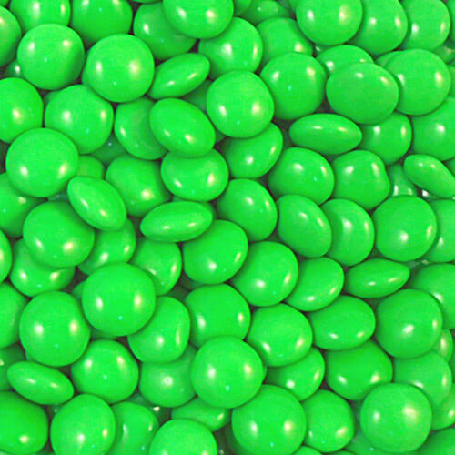 Choc Buttons Green 1kg