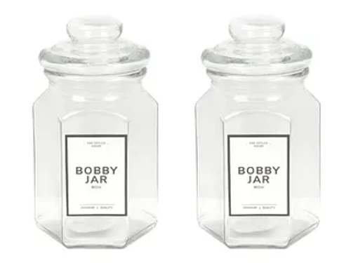 BOBBY 800ML HEX GLA JAR