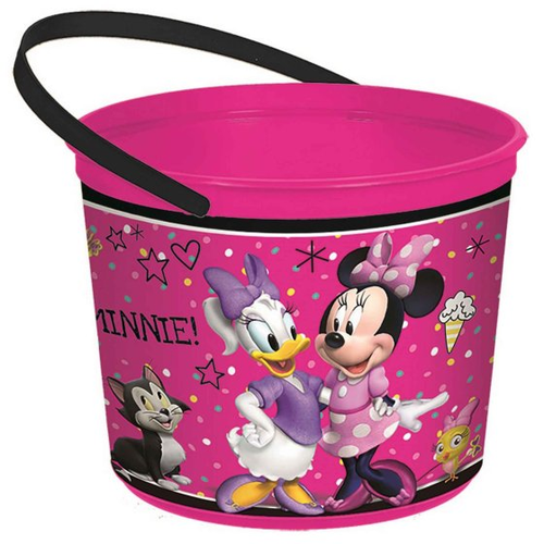 Minnie Hpy Helpers Fav Container 12cm x 16cm 1pc