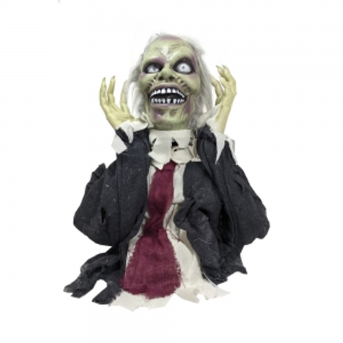 GROUNDBREAKING POPPING UP SCARY ZOMBIE GROUNDBREAKING POPPING UP SCARY ZOMBIE