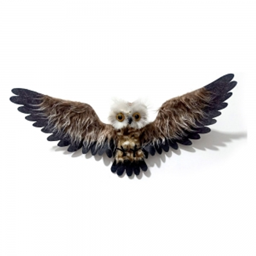HANGING OWL W/ LIGHT UP EYES 60CM X 20CM HANGING OWL W/ LIGHT UP EYES 60CM X 20CM