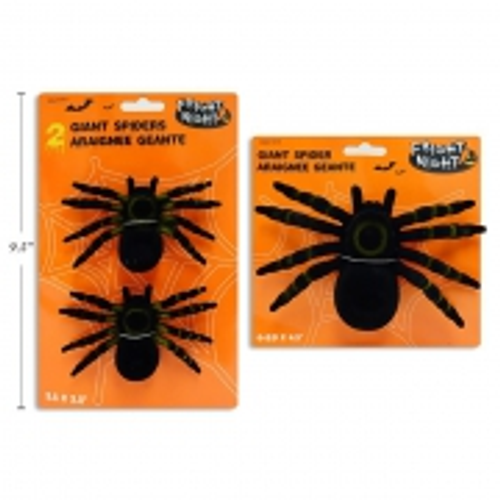 HWEEN SPIDER FLOCKED 2ASST PK1 17X11.43CM PK2 11.43X7CM HWEEN SPIDER FLOCKED 2ASST PK1 17X11.43CM PK2 11.43X7CM
