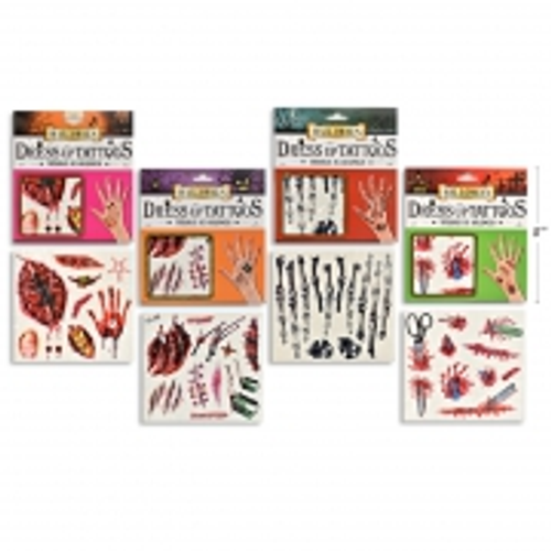 HWEEN TATTOO SCAR STICKERS HWEEN TATTOO SCAR STICKERS