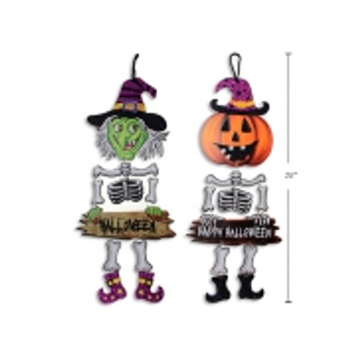 HWEEN HANGING GLITTER FOAM PLAQUE 2ASST DESIGNS 1PC HWEEN HANGING GLITTER FOAM PLAQUE 2ASST DESIGNS 1PC