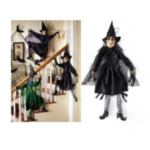 HWEEN TREE TRUNK WITCH 120CM HWEEN TREE TRUNK WITCH 120CM