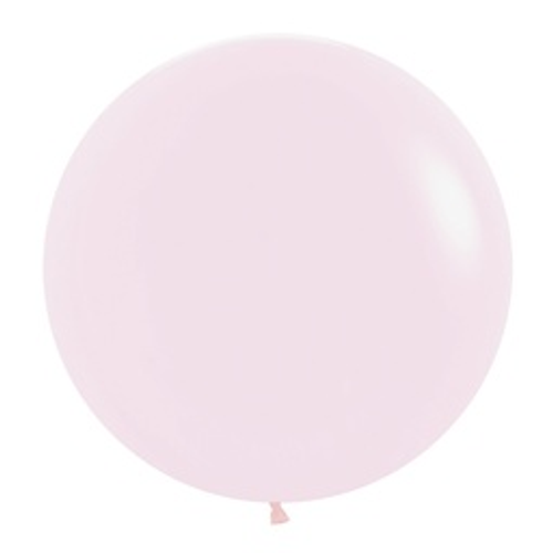 Pastel Pink 60cm Round Balloons