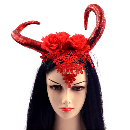 HORNED DEVIL HEADBAND