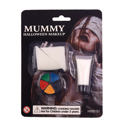 MUMMY HALLOWEEN MAKE UP MUMMY HALLOWEEN MAKE UP