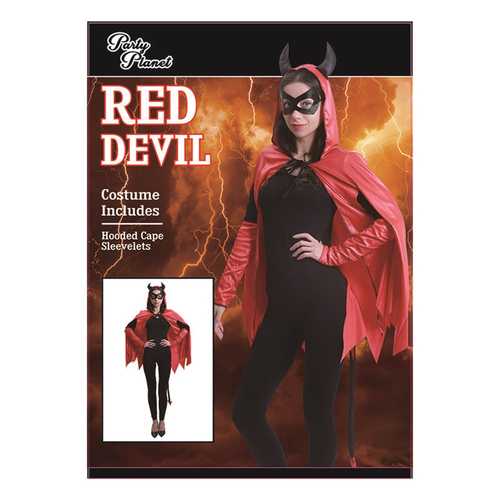 DEVIL CAPE-ONE SIZE DEVIL CAPE-ONE SIZE