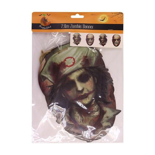 2.4M 8PC ZOMBIE BANNER