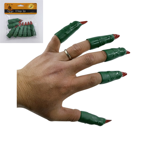 8PK HALLOWEEN FINGER TIPS 8PK HALLOWEEN FINGER TIPS
