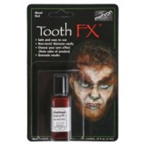 Tooth FX Blood Red Carded 4ml