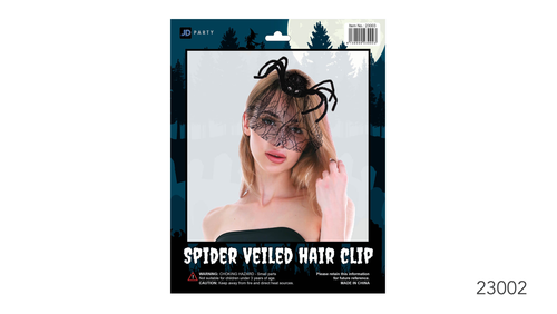 Spider Veiled headband