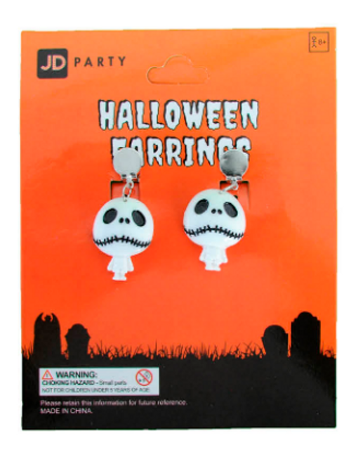 Halloween Earrings (Skeleton) Halloween Earrings (Skeleton)
