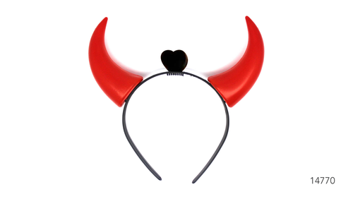 Plastic Devil Headband