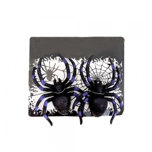 PK/2 LARGE SPIDERS ON COLOUR CARD PK/2 LARGE SPIDERS ON COLOUR CARD