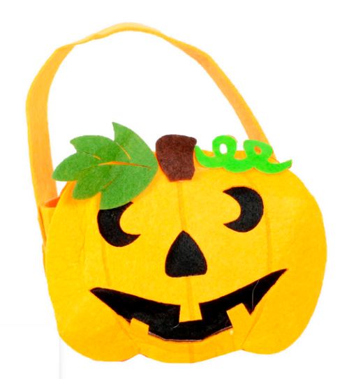 Mini Felt Pumpkin Bag Cartoon