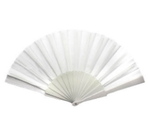 Small Plastic Fan (White)