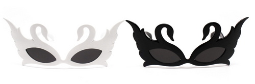 Party Glasses Swan