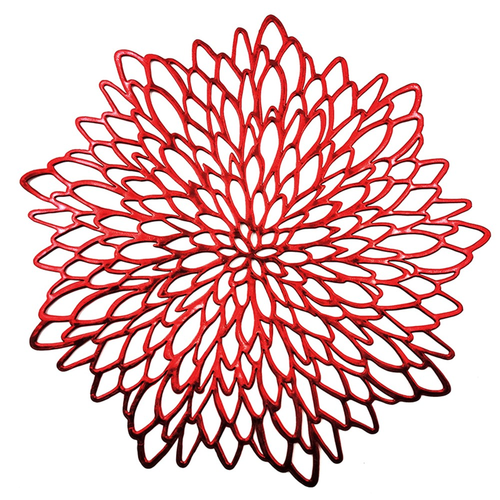 38CM RED PLACEMAT