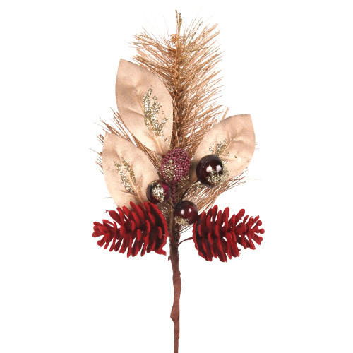 RED & GOLD PICK 30CM