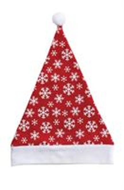 SANTA SNOWFLAKE HAT