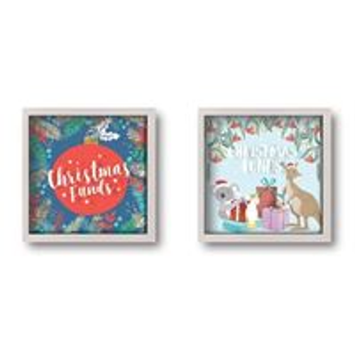 XMAS FUND BOX ASST DESIGNS 1PC