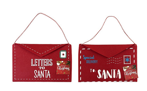LETTER TO SANTA FELT DECO