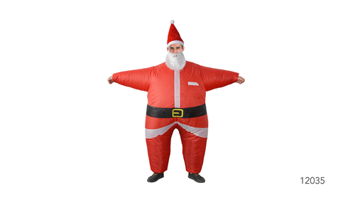 Adult Inflatable Santa Costume Adult Inflatable Santa Costume