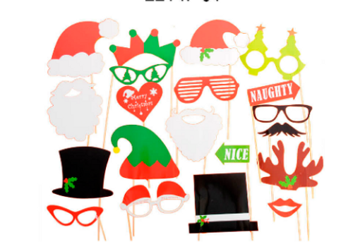 Photobooth Props (Merry CHristmas)