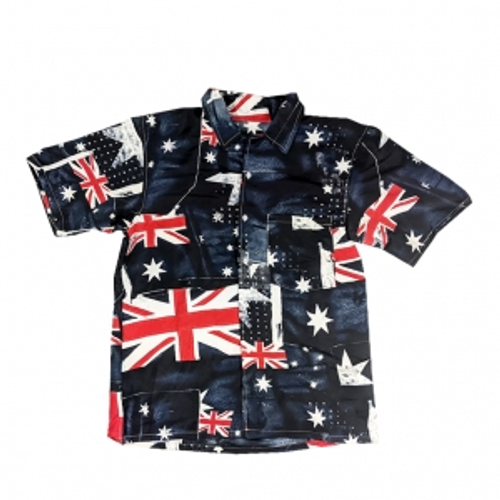 AUSSIE DESIGN MENS HAIWAIIAN STYLE SHIRT