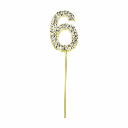 Gold Cake Topper - 6